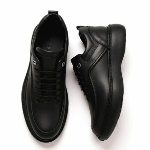 chaussures de confort noir (réf : m1007n)