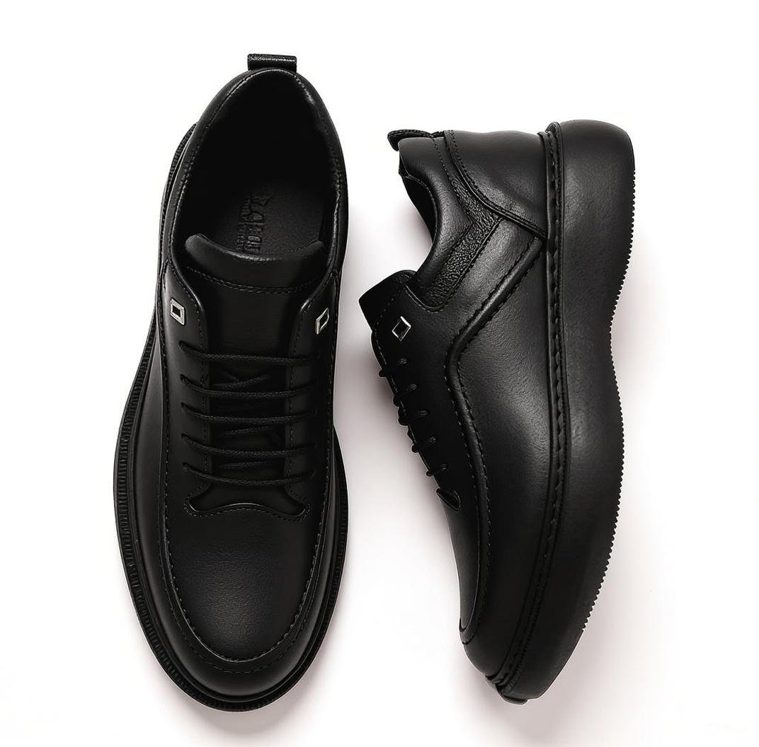 Chaussures de Confort noir (réf : 1170n)