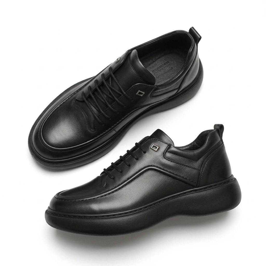Chaussures de Confort noir (réf : 1170n)
