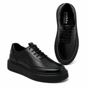 chaussures homme cuir noir (réf. ls01n)