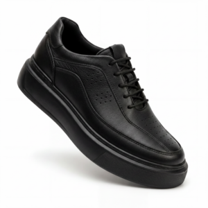 chaussures homme cuir noir (réf. ls01n)