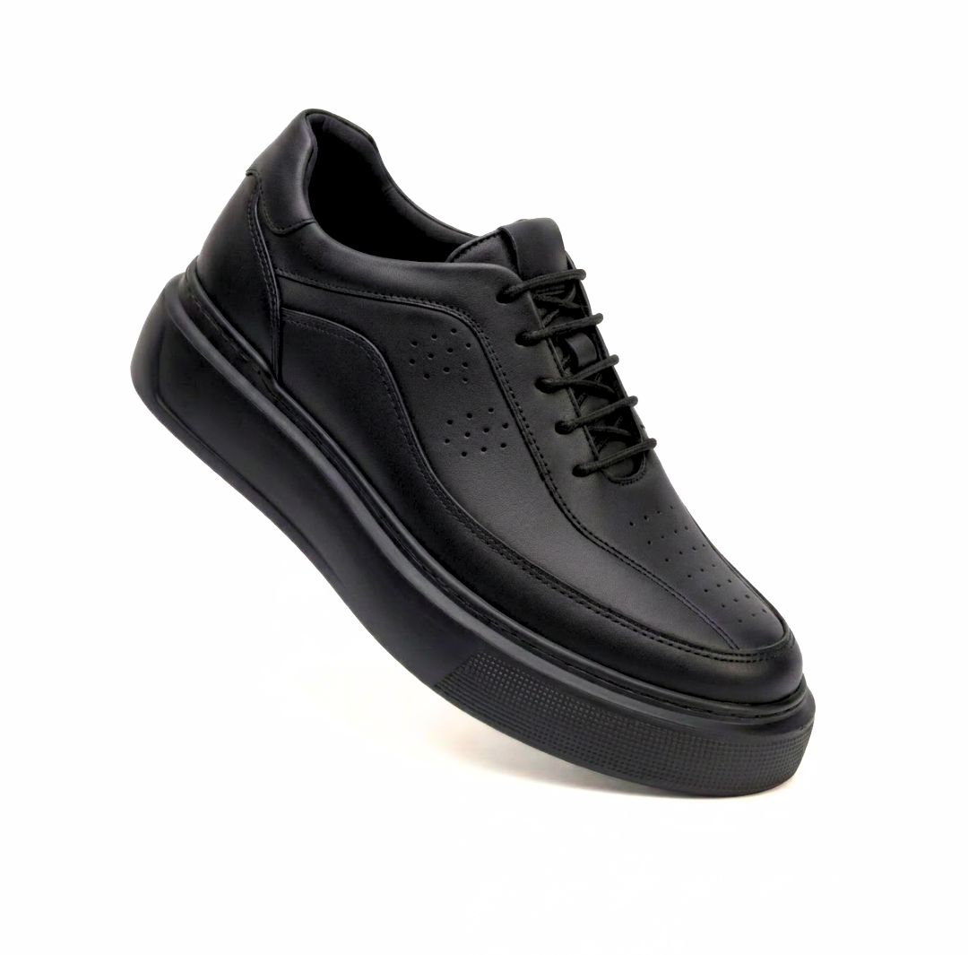 chaussures homme cuir noir (réf. ls01n)