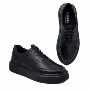 chaussures homme cuir noir (réf. ls01n)