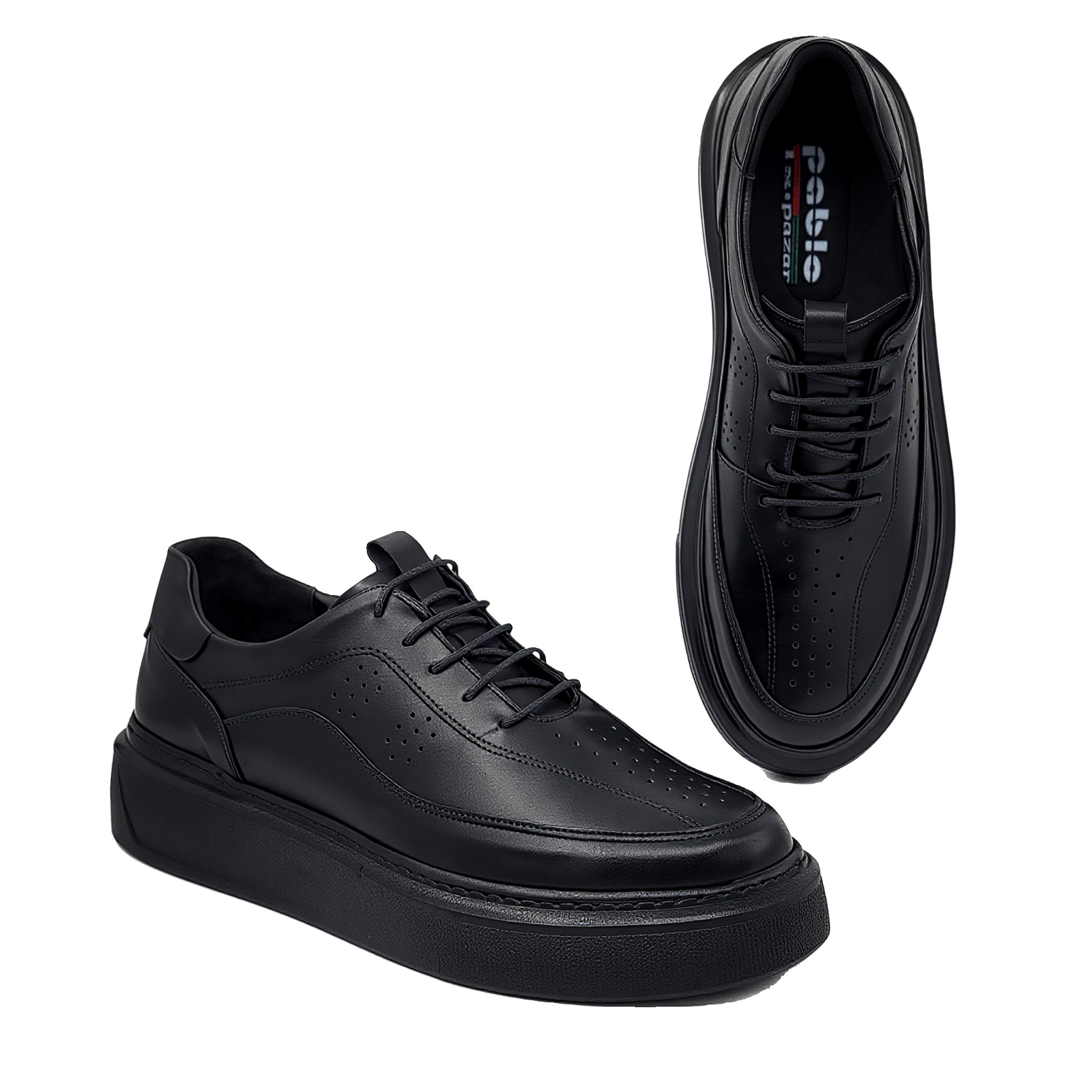 Chaussures homme cuir Noir (réf. LS01N)