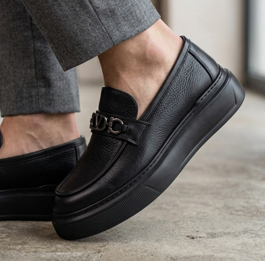 Chaussures homme cuir Noir (réf. LX01N)