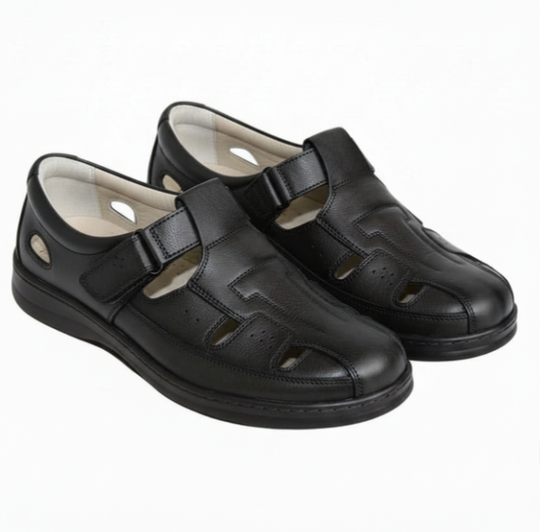 chaussures homme cuir noir (réf. lx01n) copier