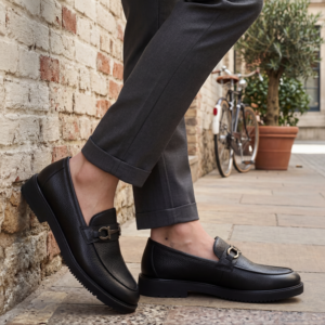 chaussures homme 100 % cuir noir (réf. 480n)