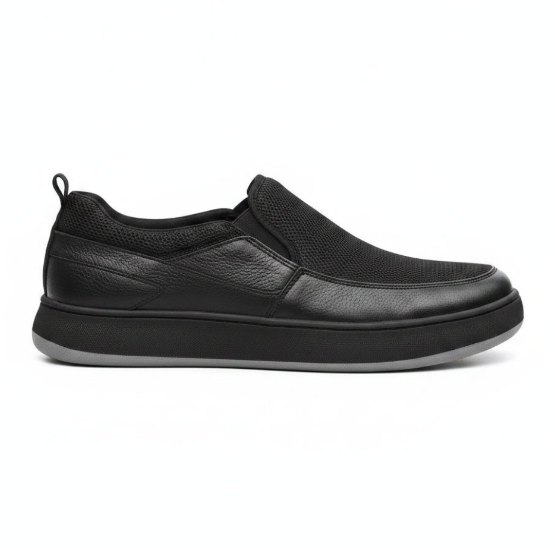 Basket NOIR Cuir (réf. BLX578N)