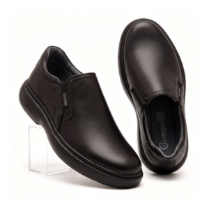 chaussures de confort noir (réf : 1179n)