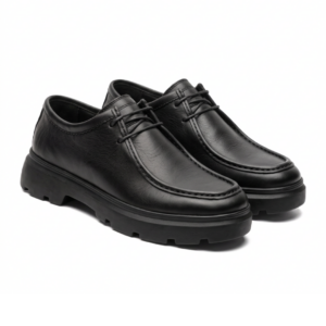 chaussure pastel noir cuir (réf. 1030n)