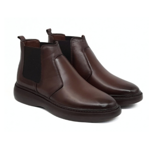 boots chic marron cuir (réf. 1022m)