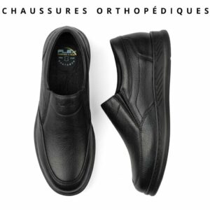 chaussures homme orthopÉdique 100 % cuir noir (cf1001n) (copie)